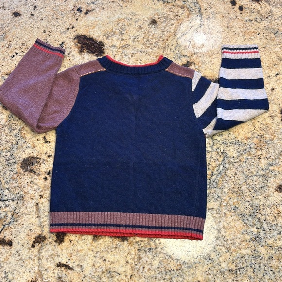 deuse par deuse wool angora blend v neck sweater - Picture 2 of 4